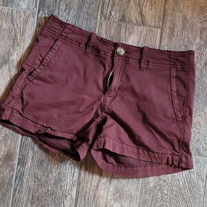 Y2K American eagle super stretch shorts- midi